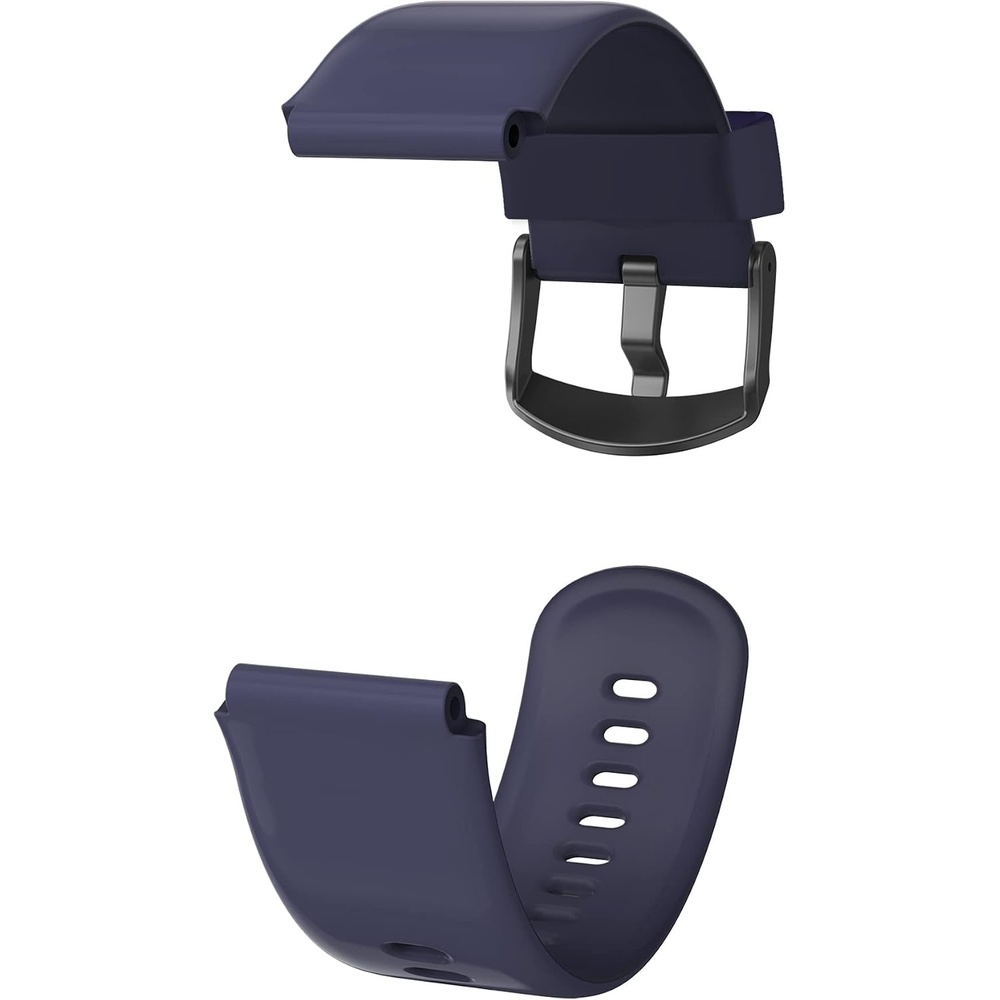 image:imageiConnect Timex Soft Silicone Sport Watch Band Compatible with Timex ActiveBlue
