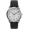Black/Silver-Tone/White/38mm