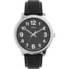 Black/Silver-Tone/Black/43mm