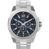Stainless Steel/Blue/Silver-Tone/Multi
