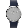 Blue/White/Silver-Tone