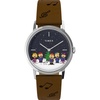 Brown/Stainless Steel/Blue