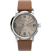 Brown/Stainless Steel/Natural