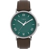 Brown/Green/Silver-Tone