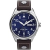 Brown/Blue/Stainless Steel