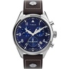 Brown/Blue/Stainless Steel/Chrono