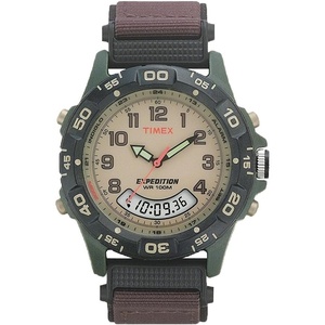 Timex Expedition Camper Men’s 39 mm Watch(Brown/Green/Tan)