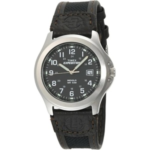 Timex Expedition Metal Field 40mm Men’s Analog Watch | Luminous Hands | 24 Hour Time | Quick Date Function | Rugged Outdoor Watch | 50M Water Resistance(Black/Gray/Silver-Tone)