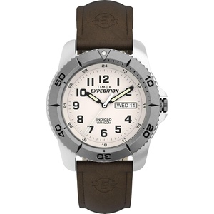 Timex Expedition Rugged Metal Watch(Dark Brown/Natural)