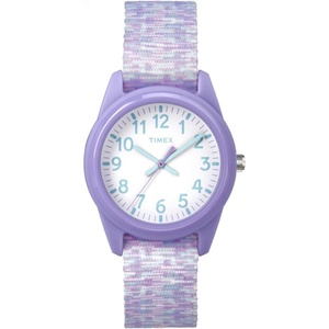 Timex Girls Time Machines Analog Resin Watch(Purple/White Sport)