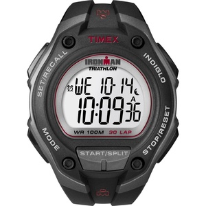 Timex Ironman Classic 30 Full-Size 38mm Watch(Black/Gray)