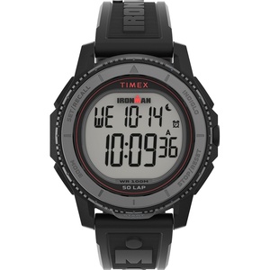 Timex Men’s Adrenaline 46mm Watch(Black/Digital/Black)