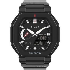 Timex Men’s Command Encounter 54mm Watch(Black/Black/Black)