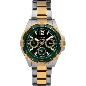 Timex Men’s Dress 44mm Watch(Two-Tone)