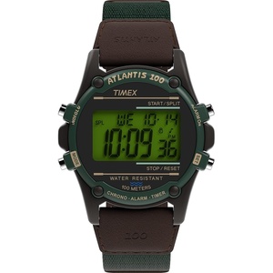 Timex Men’s Expedition Atlantis 40mm Watch(Teal/Brown)