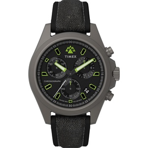 Timex Men’s Expedition North Field Post 43mm Watch(Black/Black/Titanium)