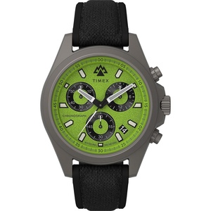 Timex Men’s Expedition North Field Post 43mm Watch(Black/Green/Titanium)