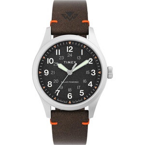 Timex Men’s Expedition North Field Post Solar 36mm Watch(Brown)