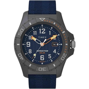 Timex Men’s Expedition North Freedive Ocean 46mm Watch(Blue/Blue)