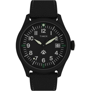 Timex Men’s Expedition North Traprock 43mm Watch – Dial Black Case(Black/Black/Black)