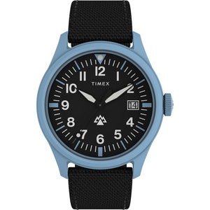 Timex Men’s Expedition North Traprock 43mm Watch(Black/Black/Blue)