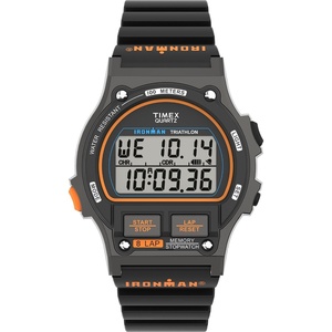 Timex Men’s Ironman Classic 42mm Watch – Black Strap Digital Dial Gray Case