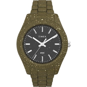 Timex Men’s Legacy 42mm Watch(Green/Black/Green)
