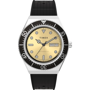 Timex Men’s M79 Automatic 40mm Watch(Stainless Steel/Champagne/Stainless Steel)