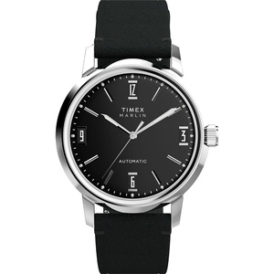 Timex Men’s Marlin 40mm Watch(Black/Stainless Steel/Black)
