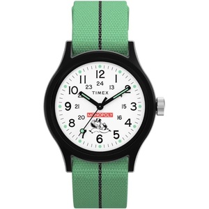 Timex Men’s Monopoly Watch(Green/Black/White)