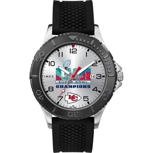 Timex Men’s NFL Watch – 2023 Super Bowl Champions Kansas City Chiefs(Gamer)