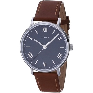 Timex Men’s Southview 41mm Watch(Tan/Blue/Silver-Tone)