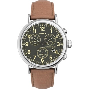 Timex Men’s Standard Chronograph 41mm Watch(Tan)