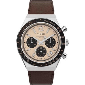 Timex Q Men’s 40mm Watch(Black/Rose Gold-Tone/Stainless Steel)
