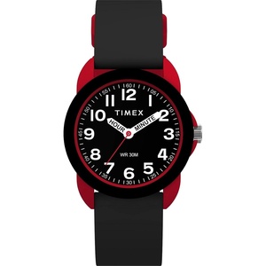 Timex TIME Machines® 28mm Black Fast Wrap® Kids Watch(Black)