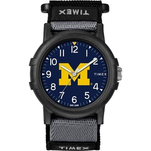 Timex Unisex Collegiate Recruit 38mm Watch – Tennessee Volunteers with Black Fabric Strap(Black)