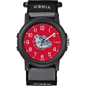 Timex Unisex Collegiate Recruit 38mm Watch – Tennessee Volunteers with Black Fabric Strap(Gonzaga Bulldogs)