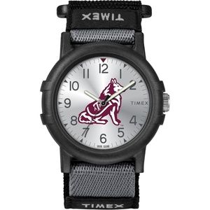 Timex Unisex Collegiate Recruit 38mm Watch – Tennessee Volunteers with Black Fabric Strap(Texas A&M Aggies)