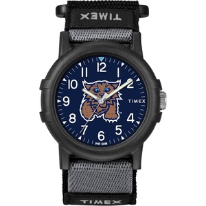 Timex Unisex Collegiate Recruit 38mm Watch – Tennessee Volunteers with Black Fabric Strap(Villanova Wildcats)