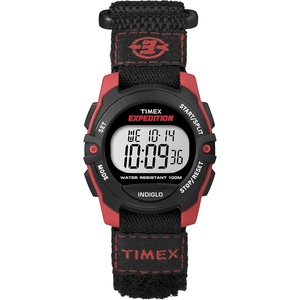 Timex Unisex Expedition Digital CAT 33mm Watch(Black/Red)
