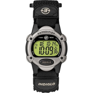 Timex Unisex Expedition Digital CAT 33mm Watch(Black/Silver-Tone)