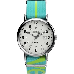 Timex Unisex Weekender 40mm(Blue/Silver-Tone/White)