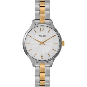 Timex Women’s Peyton 32mm Watch(Two-Tone/Silver-Tone/Silver-Tone)