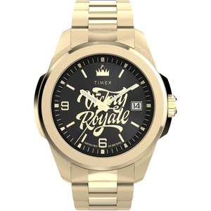 Timex x Fortnite Men’s Watch(Gold-Tone/Gold-Tone/Black)