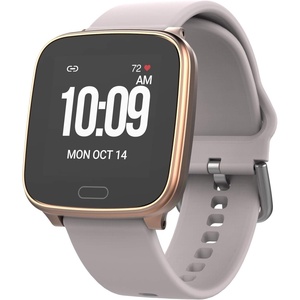 iConnect by Timex Active Smartwatch with Heart Rate, Notifications & Activity Tracking 37mm – Rose Gold-Tone with Blush Resin Strap